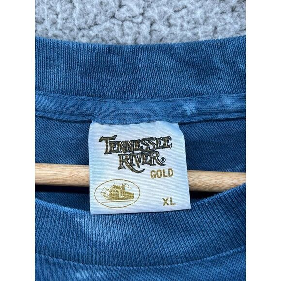 Tennessee River Grateful Dead Sunshine Daydreaming Blue Tie Dye T-Shirt Men’s XL - Picture 3 of 5